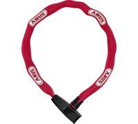 ABUS Catena 6806K chain lock - Lightweight hardened steel bike lock with fashionable textile tube - Square chain with security level 6