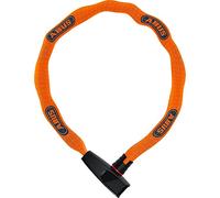 ABUS Catena 6806K chain lock - Lightweight hardened steel bike lock with fashionable textile tube - Square chain with security level 6