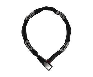 ABUS Catena 6806K QST Chain Lock - Bike Lock with Bracket - Security Level 6-6 mm Thick - 85 cm Long - Black