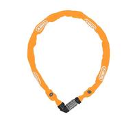 ABUS chain lock 1200 Web - combination lock made of special steel - ABUS security level 2 - 60 cm - black/orange