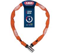 ABUS chain lock 1500 Web - bicycle lock made of special steel - 4 mm thick round chain - security level 3