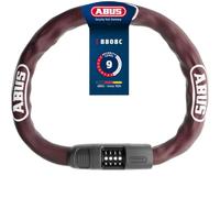ABUS Chain Lock 8808C, Sturdy Combination Lock, Made of Specially Hardened Steel, Easy-to-Read Numbers With Cover, ABUS Security Level 9, Black
