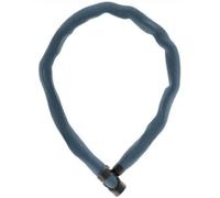 ABUS Chain Lock IVERA Chain 7210 - Bicycle Lock with Highly Flexible IvyTex Synthetic Fibre Casing - ABUS Security Level 8 - 85 cm - Colour: blue