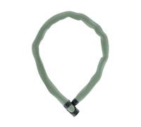 ABUS Chain Lock IVERA Chain 7210 - Bicycle Lock with Highly Flexible IvyTex Synthetic Fibre Casing - ABUS Security Level 8 - 85 cm - Colour: green