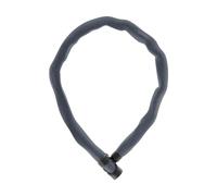 ABUS Chain Lock IVERA Chain 7210 - Bicycle Lock with Highly Flexible IvyTex Synthetic Fibre Casing - ABUS Security Level 8 - 85 cm - Colour: black