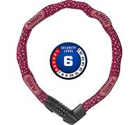 ABUS chain lock Tresor 1385/75 - combination lock made of hardened steel - 6 mm thick square chain - security level 6