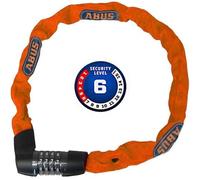 ABUS chain lock Tresor 1385/75 - combination lock made of hardened steel - 6 mm thick square chain - security level 6