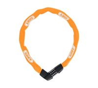 ABUS chain lock Tresor 1385 - Combination lock made of hardened steel - 7 mm strong square chain - ABUS security level 7 - 85 cm - Orange