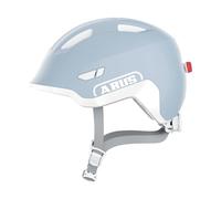 ABUS children's helmet Smiley 3.0 ACE LED - bike helmet with light - deep fit & space for a pigtail - for girls and boys