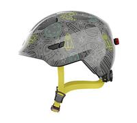 Abus Abus Smiley 3.0 LED Kids Helmet - Grey 45-50cm