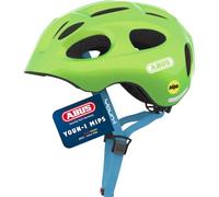 ABUS children's helmet Youn-I MIPS - bike helmet with light, reflectors and impact protection (MIPS) - for girls and boys