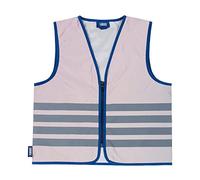 ABUS children's warning waistcoat Lumino Urban Vest Kids - fully reflective safety waistcoat for better visibility at night - with zip