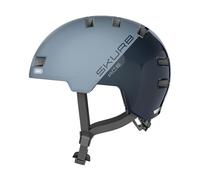 ABUS city helmet Skurb ACE - stylish bike helmet for everyday use, skating, BMX riding or longboarding - blue, size S