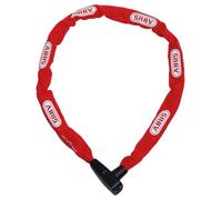 ABUS CityChain 6800 chain lock - hardened steel bicycle lock - with textile tube and practical reversible key - security level 5