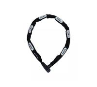 ABUS CityChain 6800 chain lock - hardened steel bicycle lock - with textile tube and practical reversible key - security level 5