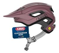 ABUS CliffHanger MIPS MTB Bicycle Helmet, Blush Red, M