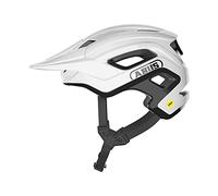 ABUS CliffHanger Mips MTB Cycling Helmet, Shiny White, L