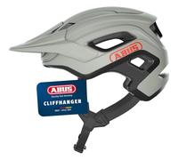 ABUS CliffHanger MTB Bicycle Helmet, chalk grey, L