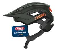 ABUS CliffHanger MTB helmet - bike helmet for demanding trails - with large ventilation openings & TriVider strap system - for men and women