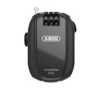 ABUS Combiflex StopOver 65 Cable Lock, 65 cm Long, Black