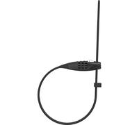 Abus Combiflex Travelguard, Black