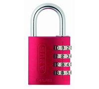 ABUS Combination Lock 145/40-4-Digit Code, Aluminium, Security Level 4 | Adjustable numeric code, no key needed - fits lockers, luggage & toolboxes - corrosion-resistant, 110 g