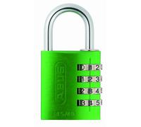 ABUS Combination Lock 145/40 - Aluminium Padlock, Adjustable Combination, Security Level 4 - Green