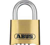 Abus Mechanical 32074 180Ib/50 50Mm Brass Body Combination Padlock (4-Digit) Carded