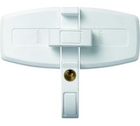 ABUS DFS95 W AL0125 317194 Window Lock for Double Wing Windows Simultaneous-Locking