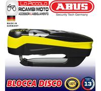 Abus Disc Lock with Audible Alarm Motorcycle Detecto 7000 RS1 Yellow 3x5mm