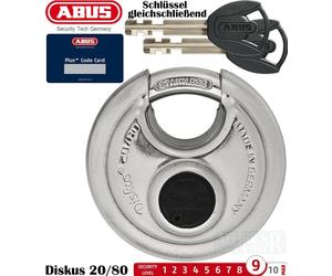ABUS Diskus 20/80 Anti-Theft Padlock
