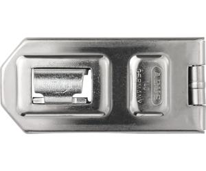 ABUS Diskus Hasp 140/120 - Security Lock Staple for Inward-Opening Doors | Stainless steel hasp with hardened steel loops, hidden screws & shackle protection - security level 8, 340 g