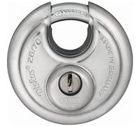 ABUS Diskus Padlock 26/70 - Weatherproof - with Drill and Pull-Protect