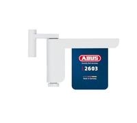 ABUS Door closer 2603 - for lightweight interior doors - suitable for DIN left and right closing room doors - adjustable closing speed in three stages - no drilling, no screws - White