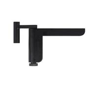 ABUS Door Closer 2603 for Light Interior Doors - Suitable for DIN Left and Right Closing Room Doors - No Drilling or Screws - Black