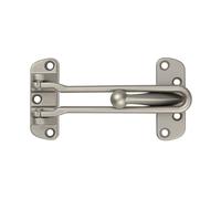 ABUS Door Latch SPN110-21N Matt Nickel 04906 | Presence protection made of die-cast zinc, opens up to 12 cm, no door chain - includes mounting material