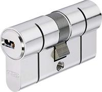 Abus Double Entry Cylinder D6PSN 50/50 mm Bkn, Nickel-plated