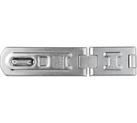 ABUS Hinged hasp and staple 100/80 - Device for Padlocks - For Hinged Doors and Corner Solutions - Security Level 4 - Silver