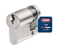 ABUS E20NP 598005 Profile Cylinder Lock with 3 Keys 10/30 | Anti-picking door lock security level 5 quality 6 pin cylinder with 3 keys