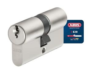 ABUS E20NP Profile Cylinder Locks Set of 4 Identical Locks with 5 Keys 598326