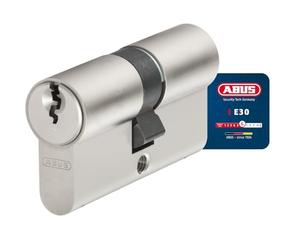 ABUS E30NP 598111 35/35 Profile Cylinder with 5 Keys | For house and apartment doors, anti-picking housing pins, security level 6, includes 5 keys