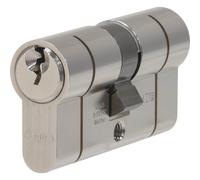 Abus E50PS Double Euro Cylinder Lock 80mm 40mm x 40mm Nickel