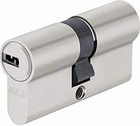 ABUS ec-snp Cylinder Double Lap For Exterior Doors/Entries, silver, 45011