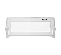 ABUS Eric Folding Bed Rail - 100cm - White | For parents, children's and family beds - 42 cm high, stable attachment to the slatted frame, removable cover and washable at
