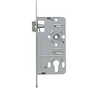 Abus ESK PZ2 583933 Mortice Lock Universal Small | 20 mm rounded faceplate, backset 55 mm, distance 72 mm - metal latch and latch