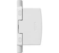 ABUS FAS97 Hinged Side Lock - Keyless Window Lock for the Hinged Side of Windows, Patio Door and Balcony Door - Burglary Protection Against Levering -