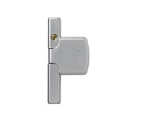 ABUS FG300 S AL0125 444739 Elegant Lockable Window Handle Simultaneous-Locking Silver