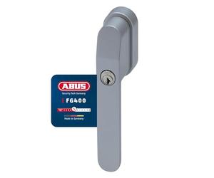 ABUS FG400 S, Lockable Window Handle, Silver, Closure AL0125