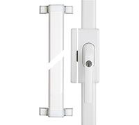 ABUS FOS650 Additional Window Lock with Pressure Cylinder Various Locking ABUS Security Level 10 - 73006 White
