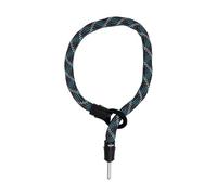 ABUS frame lock insert chain IvyTex Adaptor Chain 6KS - Bicycle lock with dirt and moisture repellent cover - 6 mm strong chain - grey